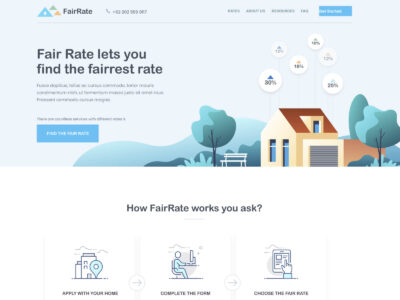 FairRate – Financial Web App